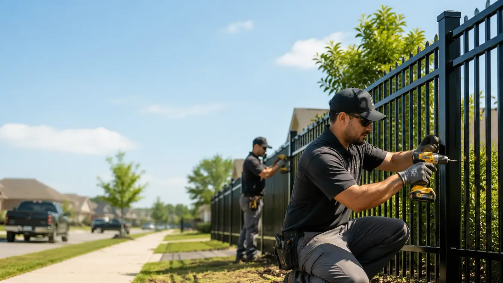 Metal Fence Installation in Pentwater, MI